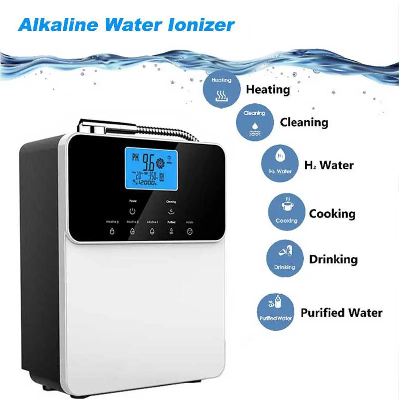 Japan Technology 3 Levels 11 Plate Platinum Coating Kangen Water Japan Korea Alkaline Ionizer Alkaline Water Machine