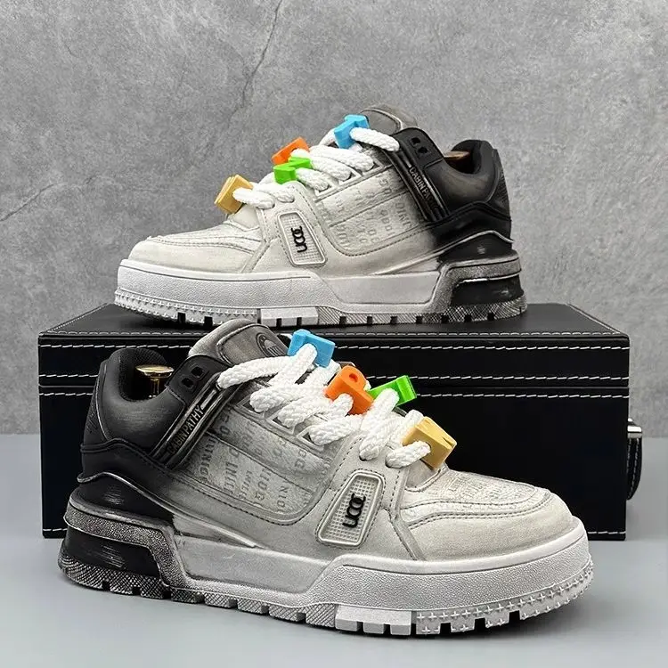 Designer brand height increasing casual men's spring new item original walking sports men's shoes Zapatos Hombre