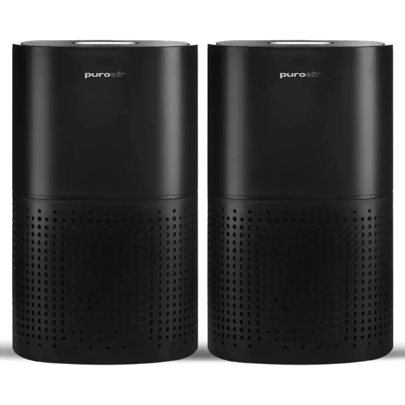 Powerful PuroAir HEPA Air Purifiers for Home Large Rooms - Covers 1,115 Sq Ft - Filters Up To 99% of Pollutants, Smoke, Pollen