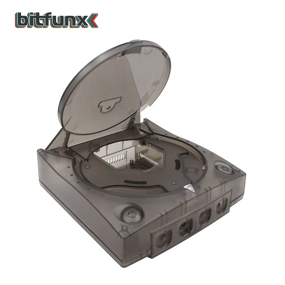 جديد! حافظة شفافة بديلة من البلاستيك من Bitfunx لوحدة تحكم ألعاب الفيديو SEGA Dreamcast DC Retro صناديق شفافة