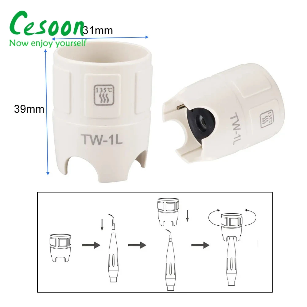 1 PC ทันตกรรม Scaler เคล็ดลับประแจแรงบิดอัลตราโซนิก Endo คู่เปิด Multimuse Key สําหรับ EMS นกหัวขวาน Dte Satelec TIP