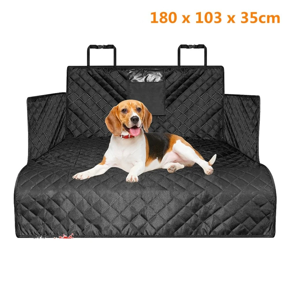 Hundeträger, verschleißfester Hunde-Autositzbezug für SUV, wasserdicht, tragbar, langlebig, Schutzabdeckung, schützt das Fahrzeug, einfach zu installieren