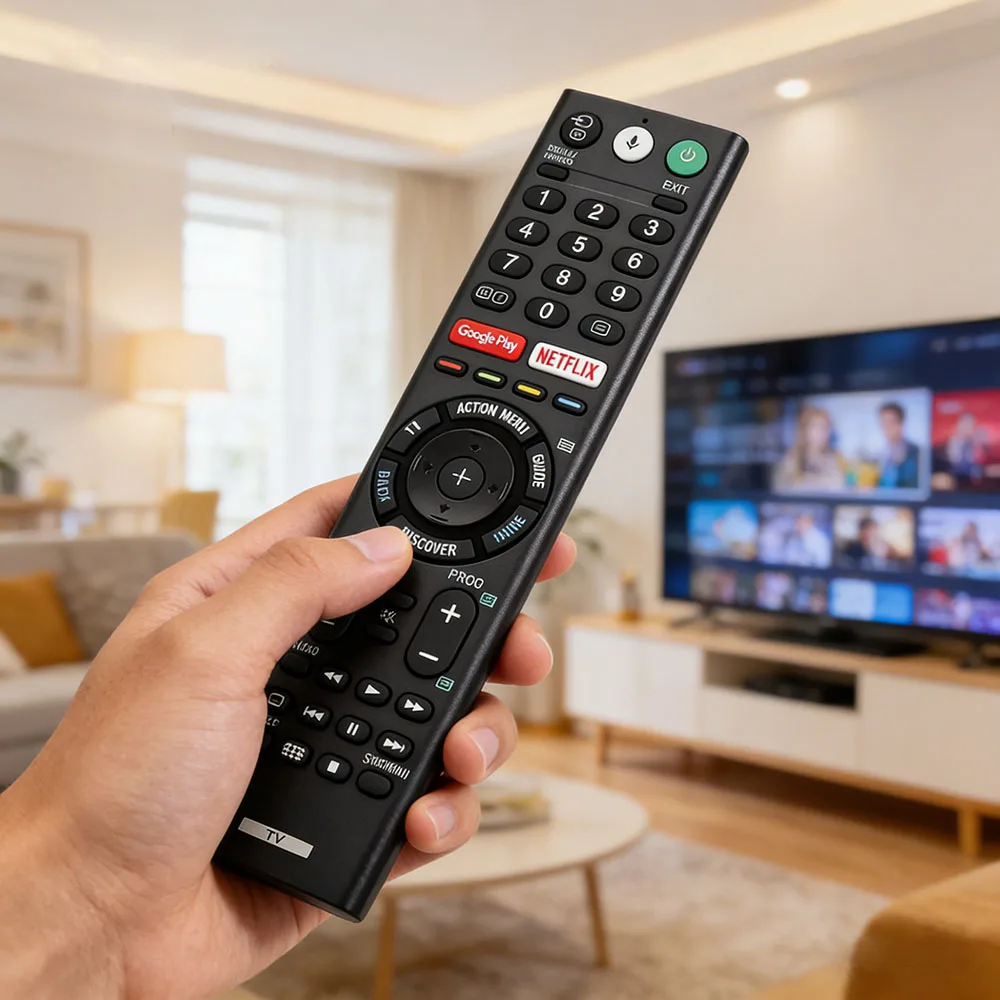 

Replacement RMF-TX200P Remote Control Voice Remote For Sony 4K Ultra HD Smart LED TV KDL-50W850C XBR-43X800E RMF-TX300U