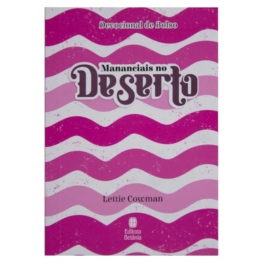 Devotional: Waterways In The Desert-Pink Cover-Pocket Edition-Lettie Cowman