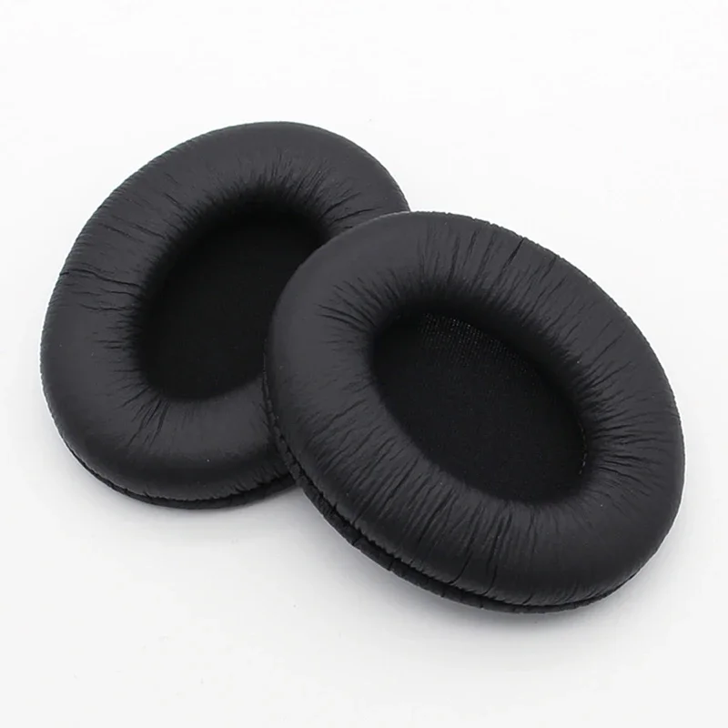 Bantalan telinga pengganti, 2 buah Earpad pengganti untuk Sennheiser HD202 HD212 HD437 HD447 HD457 bahan: busa lembut + kulit buatan