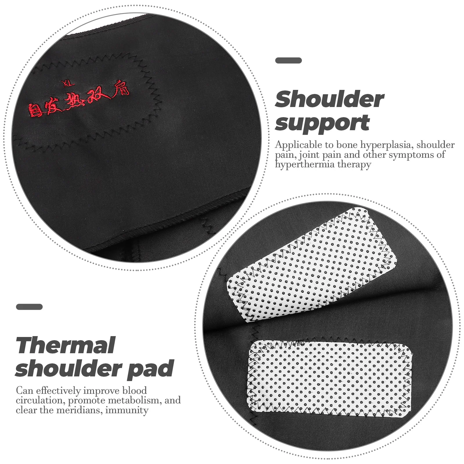 Wrist Band Shoulder Massage Wristband Pain Relief Neck Support Self Heating Belt Thermal Pad Pads Warmer