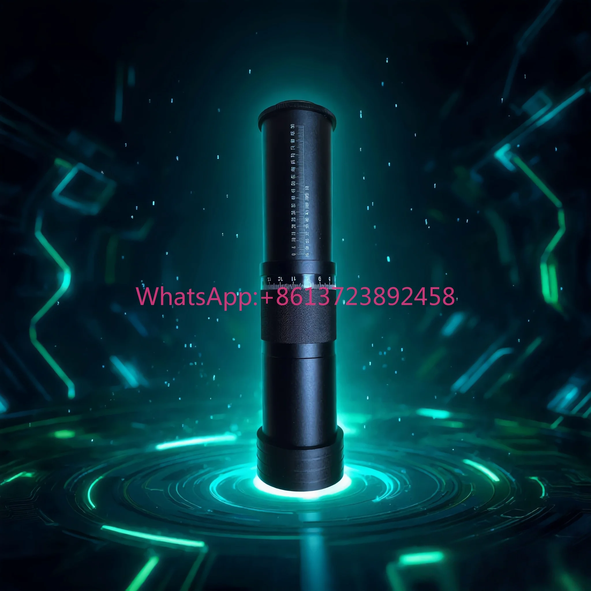 High Transmittance 70X Straight Out Laser Expander Lens Long Range Focusing Optical Accessory for Laser Equipment