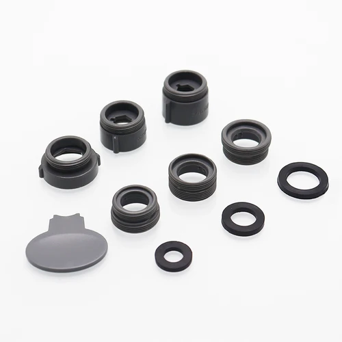 Imagen 2 del producto Adaptador de grifo, conector de rosca POM, juntas de grifo de agua, purificador de agua, convertidor de boquilla de burbujeador para accesorios de baño y cocina