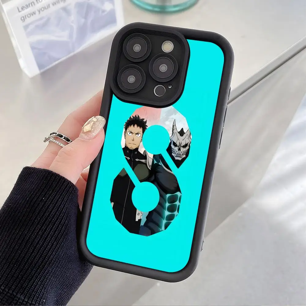 

Чехол для телефона Kaiju No.8 Kafka Hibino для iPhone 17 16 15 14 13 12 11 Air Pro Max Plus, утолщенный, из ТПУ, цветной, красивый чехол для смартфона