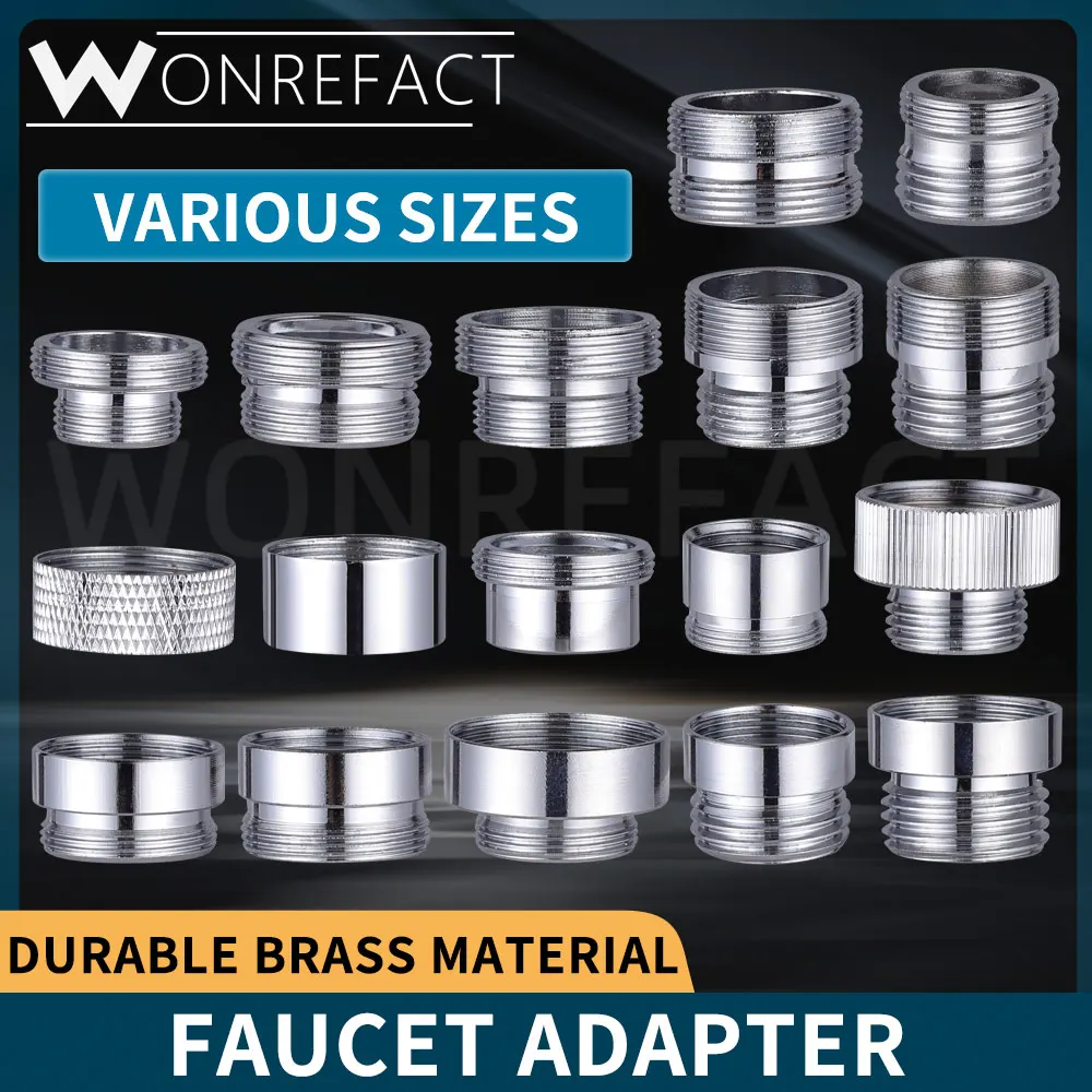 Faucet Aerator Adapter Water Purifier Adapter Internal and External Thread/Bubbler Bathroom Kitchen Sink Universal Accessories