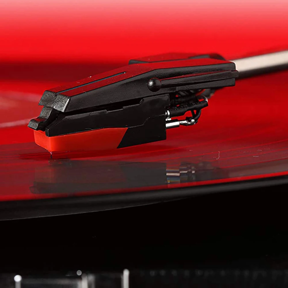 เครื่องเล่นเข็มเปลี่ยน,5 Pack Turntable เปลี่ยนเข็มสําหรับเครื่องเล่นแผ่นเสียงไวนิล LP Phonograph,