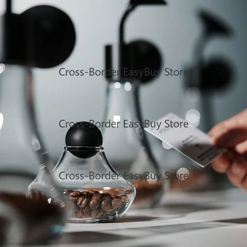 Coffee Aroma Glass Sample Display Bottle for Coffee Beans, Tea Leaves, Essential Oils, and Perfume