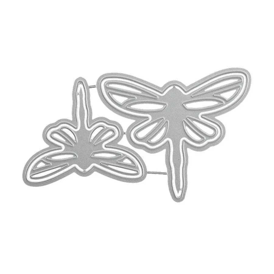 Splendid Dragonflies Metal Cutting Dies Scrapbooking Photo Album Embossing Paper Card Making Decor Die Nouveau Arrivage 2024 New