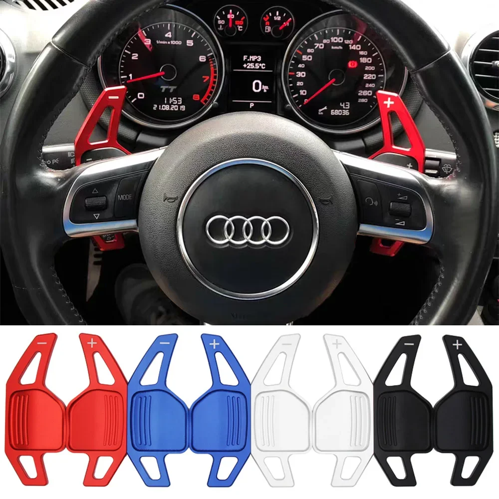 

For Audi TT TTS MK2 8J A5 S5 Coupe A4 B8 A3 8P S3 Q5 A8 R8 Sportback Quattro Sline Car Steering Wheel DSG Shift Paddle Extension