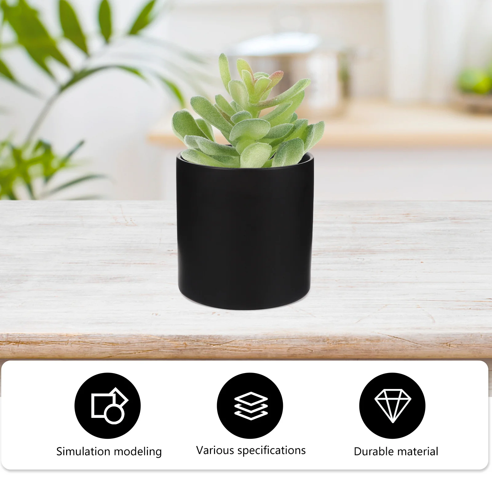 

20Pcs Mini Succulent Plant Arrangement Decorative Artificial Succulents for Home Office Desk Garden Photo Props Craft