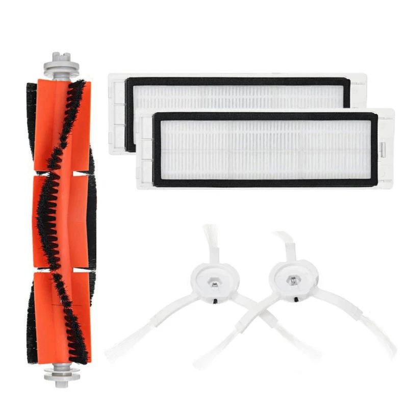 Filtro Hepa con Cepillo Principal para Robot Aspirador, Cepillo Lateral, Accesorios de Aspiradora Xiaomi Mi 1 1S, Roborock S5, S50 Max, Mijia