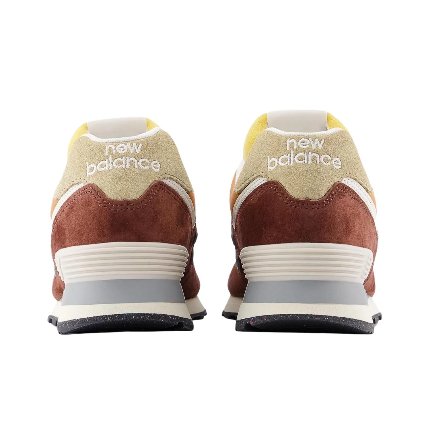 حذاء جري New Balance NB U574 متعدد الاستخدامات ومريح للرجال والنساء، باللون البني. #4