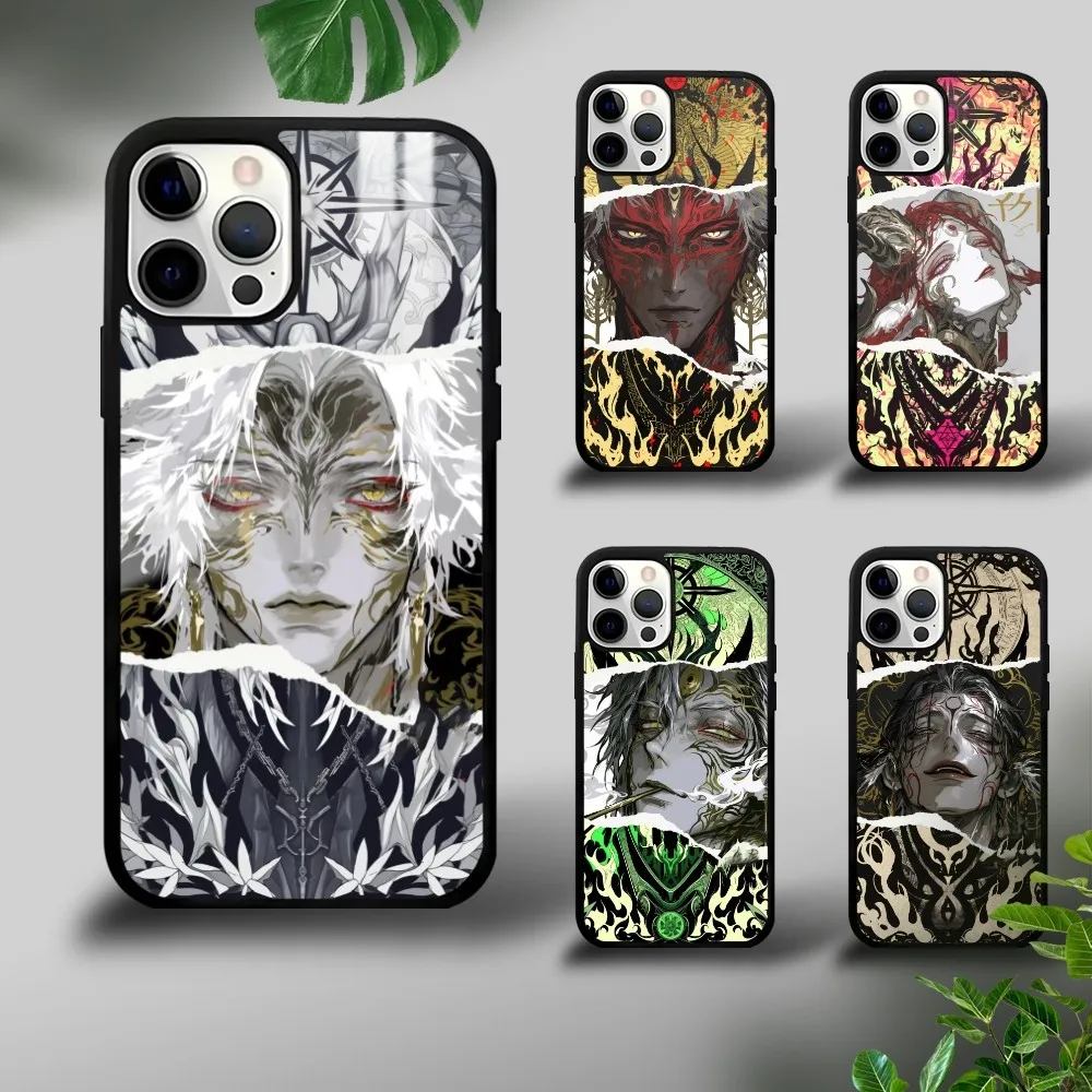 

Seven D-Deadly S-Sins Phone Case For iPhone 16 15 14 13 12 11 Pro Xs Max Mini Plus Celulares Hard Funda