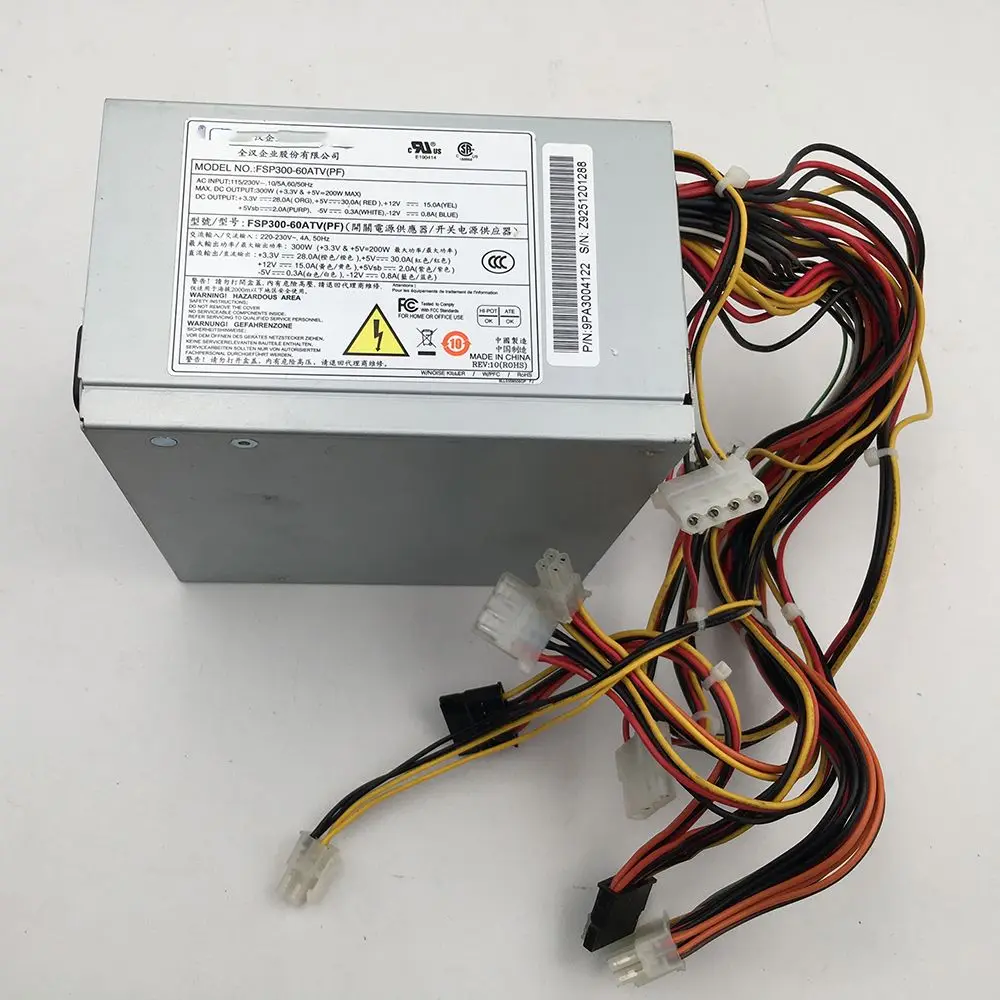 For  IPC Power Supply for FSP300-60ATV(PF) FSP300-60PLN FSP250-60PFN  300W  Work Good Hot