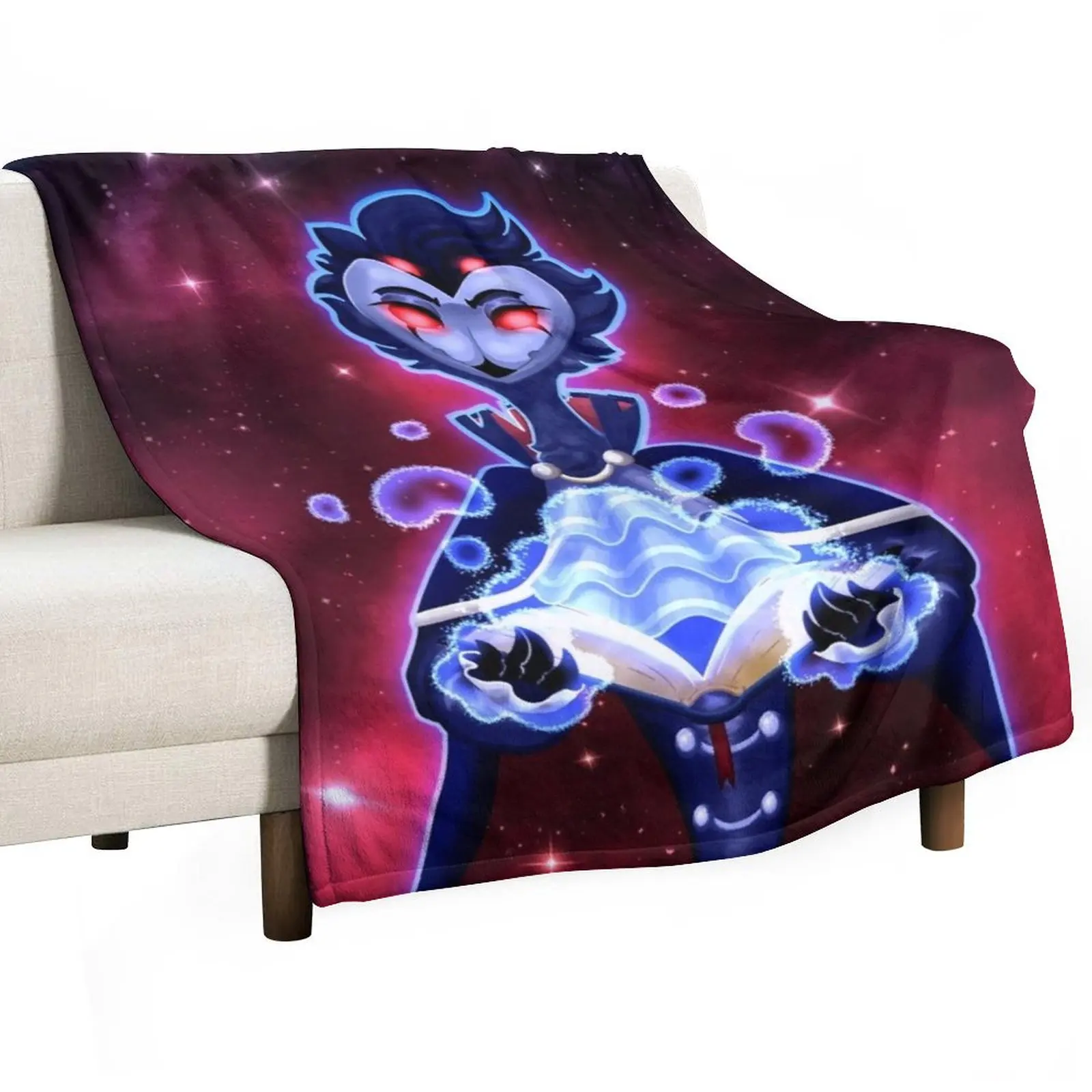 Helluva Boss Stolas Throw Blanket For Baby Moving Giant Sofa Sofa Luxury Brand Travel Blankets