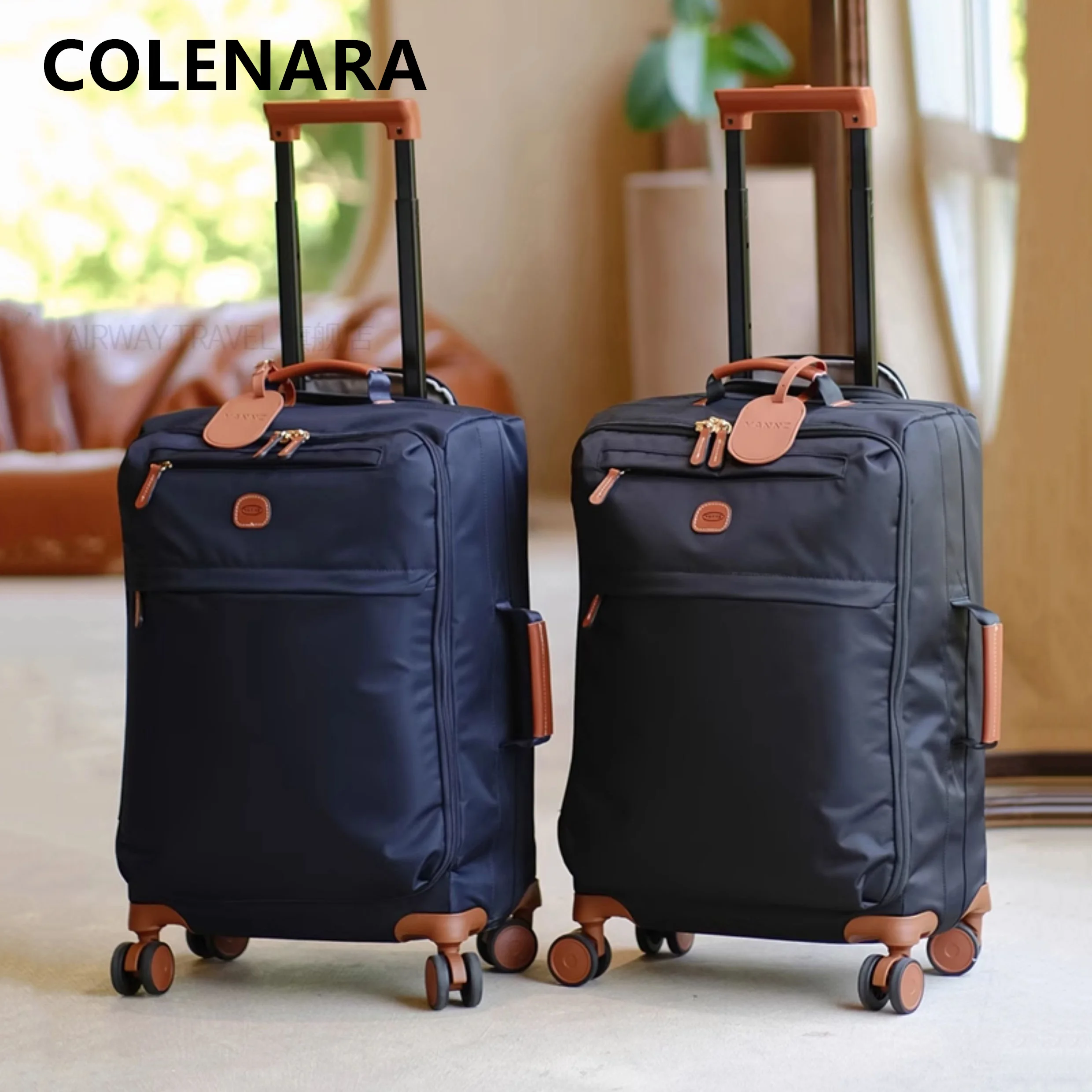 COLENARA Ultralight Suitcase Oxford Cloth Boarding Box Large Capacity Trolley Case 20