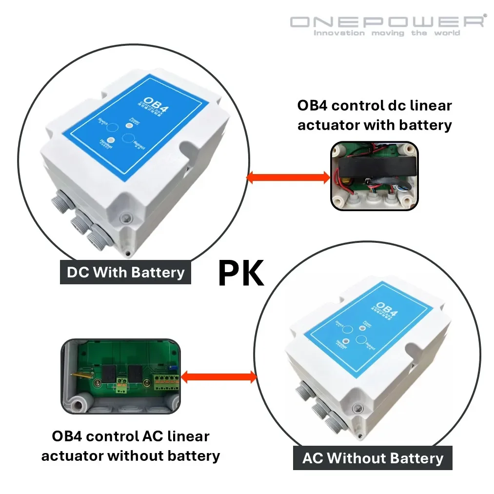 AC Motor Controller Control Box For 120v 220v Industrial Electric Linear Actuator