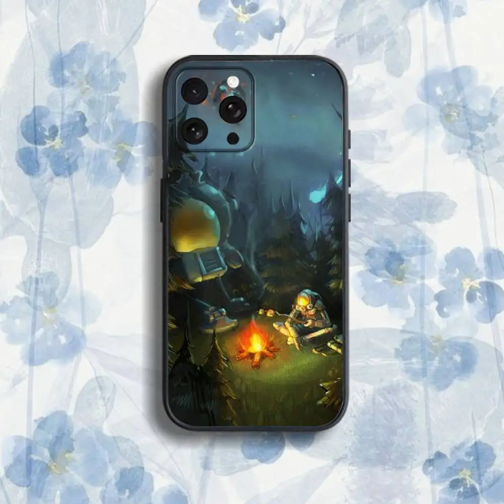 O-Outer W-Wilds Coole Handyhülle für iPhone 17,16,15,14,13,12,Pro,Max,Plus,E,SE4,Air,Mini Black Soft Box