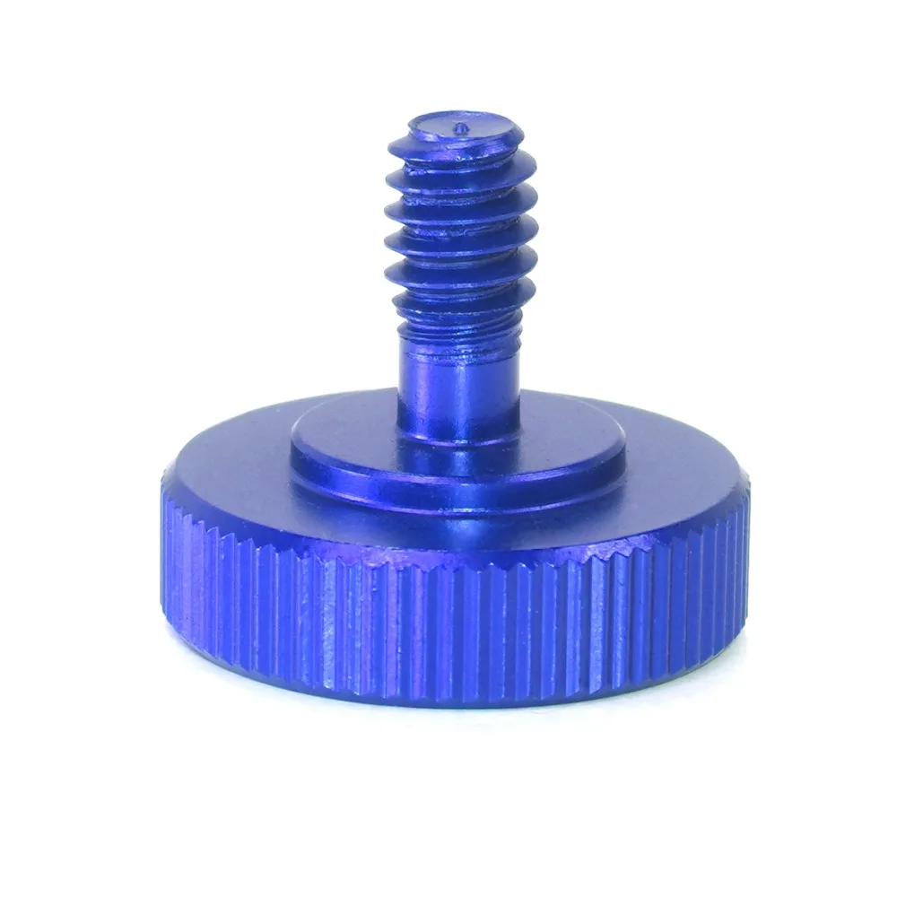 1/4" Stecker auf Buchse Schraubenadapter Stativ Blitzschuh Kamera Studio Zubehör für Kamerastativ L Typ Blitz LED Halterung Ständer Halterung – Detail 12