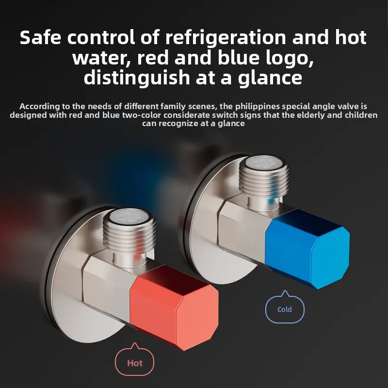 

Нержавеющая сталь, впускной клапан для горячей и холодной воды, угловые клапаны для наполнения унитаза, раковина, водонагреватель, кран для кухни, аксессуары для ванной комнаты