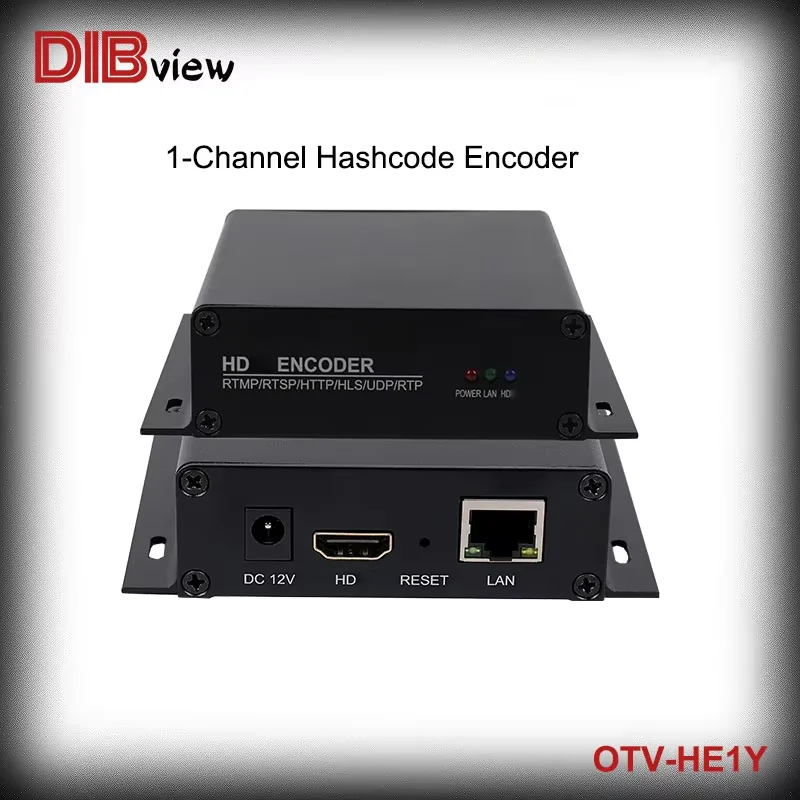 Mini IPTV Live RTSP HTTP HLS UDP RTP H265 H264 HD Streaming Video to IP Digital Network IP Encoder