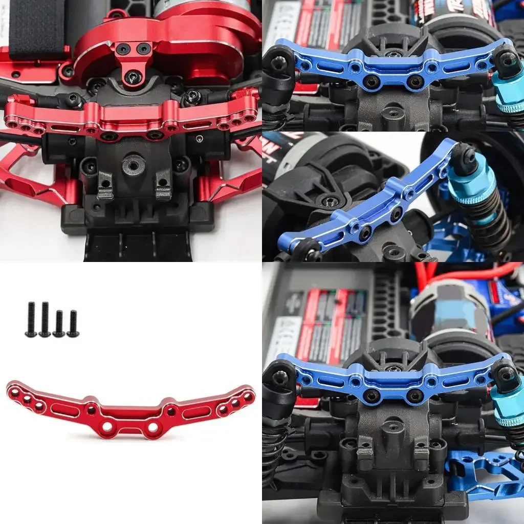 

Aluminum Rear Shock Plate Rear Metal Shock Absorbers For 1/10 4-TEC Remote Control Car Modification 15UB