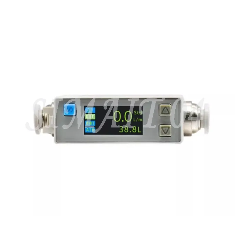 Mini Digital Gas Flow Meter Series Air Mass Sensor with 1-5V Output Signal Air Nitrogen Oxygen Carbon Dioxide Argon Gas