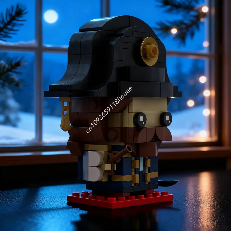 

203 детали MOC: Конструктор «Пираты Карибского моря» (Гектор Барбосса), рождественский подарок, развивающая игрушка для детей, креативный набор для сборки