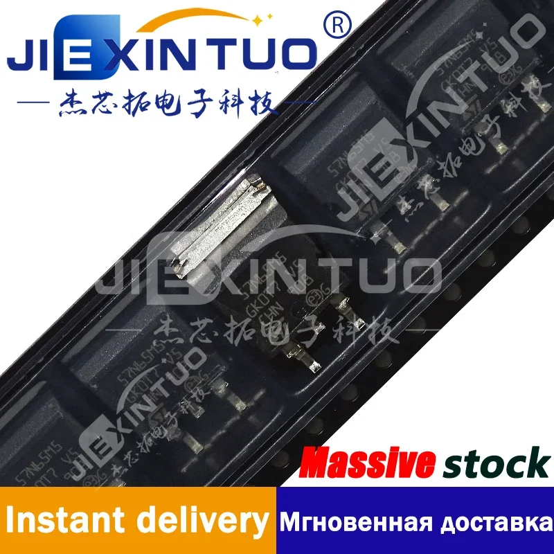 STB57N65M5 MOSFET N-CH 650V 42A D2PAK Canal N 650 V 42A (Tc) 250W (Tc) Montaje en superficie D2PAK (TO-263)