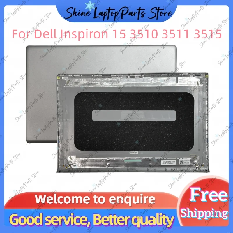 

Новинка для ноутбука Dell Inspiron серии 15 3510 3511 3515 3520 3521 3525, верхняя крышка ЖК-дисплея 0DDM 9D, задняя крышка ЖК-дисплея серебристого цвета