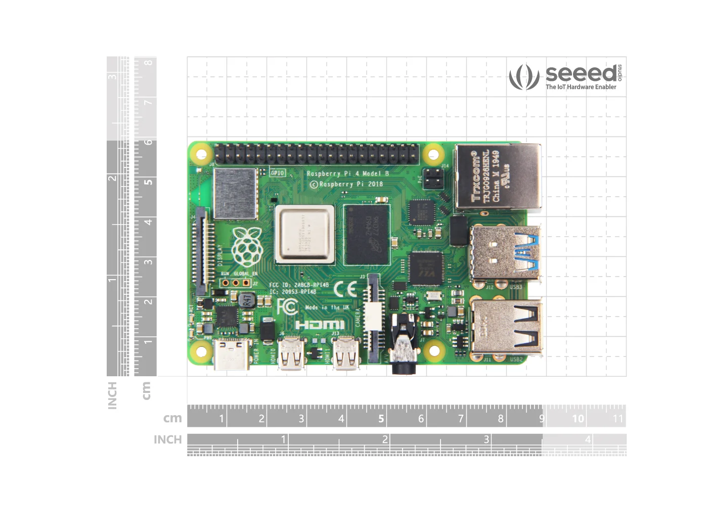 Imagem -06 - Raspberry pi Computador Modelo b 8gb 4gb 1gb 2gb Quad-core Cortex-a72 Bcm2711 24 Ghz 50 Ghz Ieee 802.11b Nand sem Fio