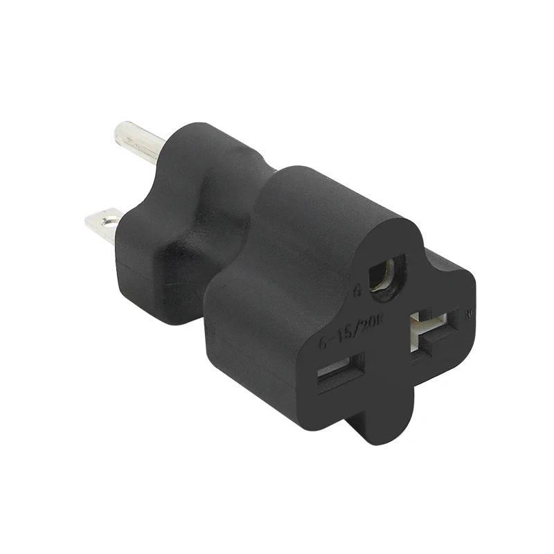 6-15P TO 6-15R, 6-15P Male to Nema 6-15/20R Comb Female AC Adapter, 15 Amp 250V to 20 Amp AC Power Adapter,6-15P TO 6-20R