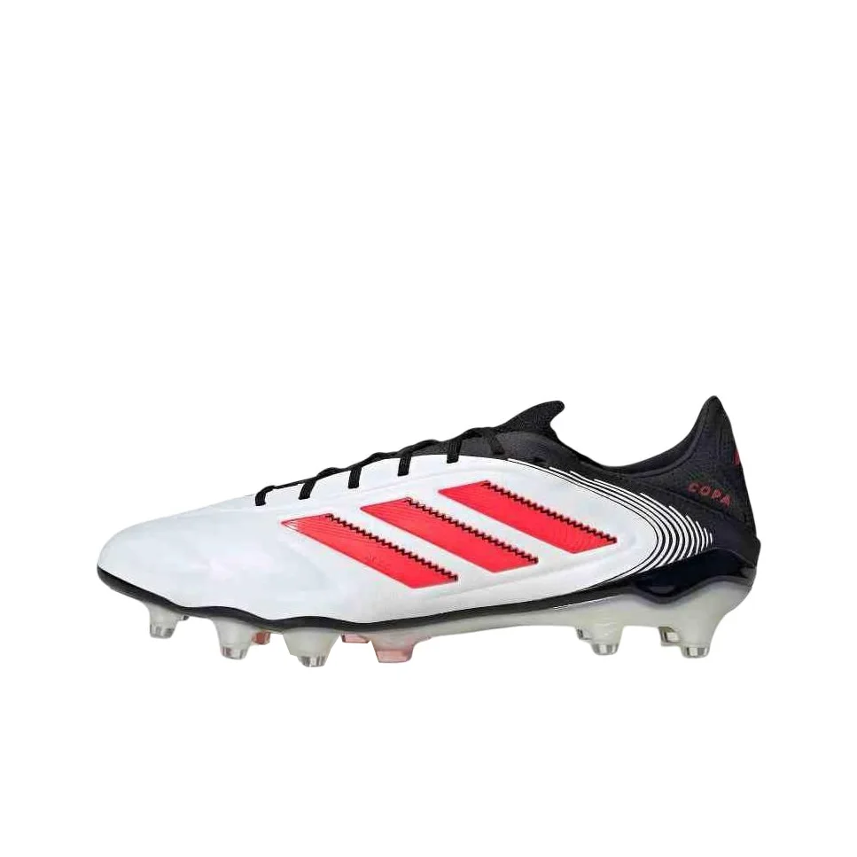 Adidas Copa Pure 3 Soccer Shoes Unisex Low Top White Red Black ID9037