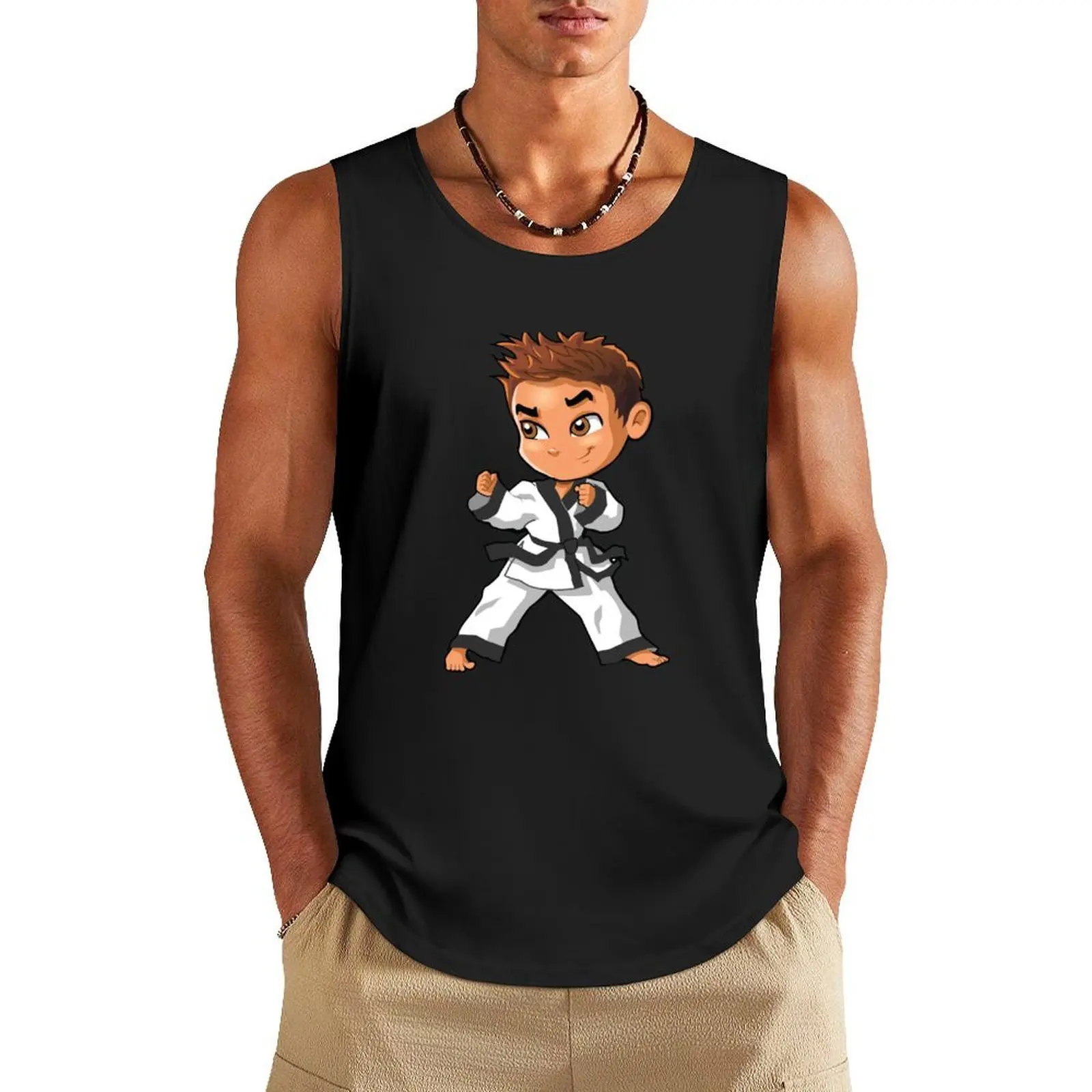 

Taekwondo/ Karate Tank Top summer clothes men 2025 Men's t-shirts clothes for men Men's clothes luxury style