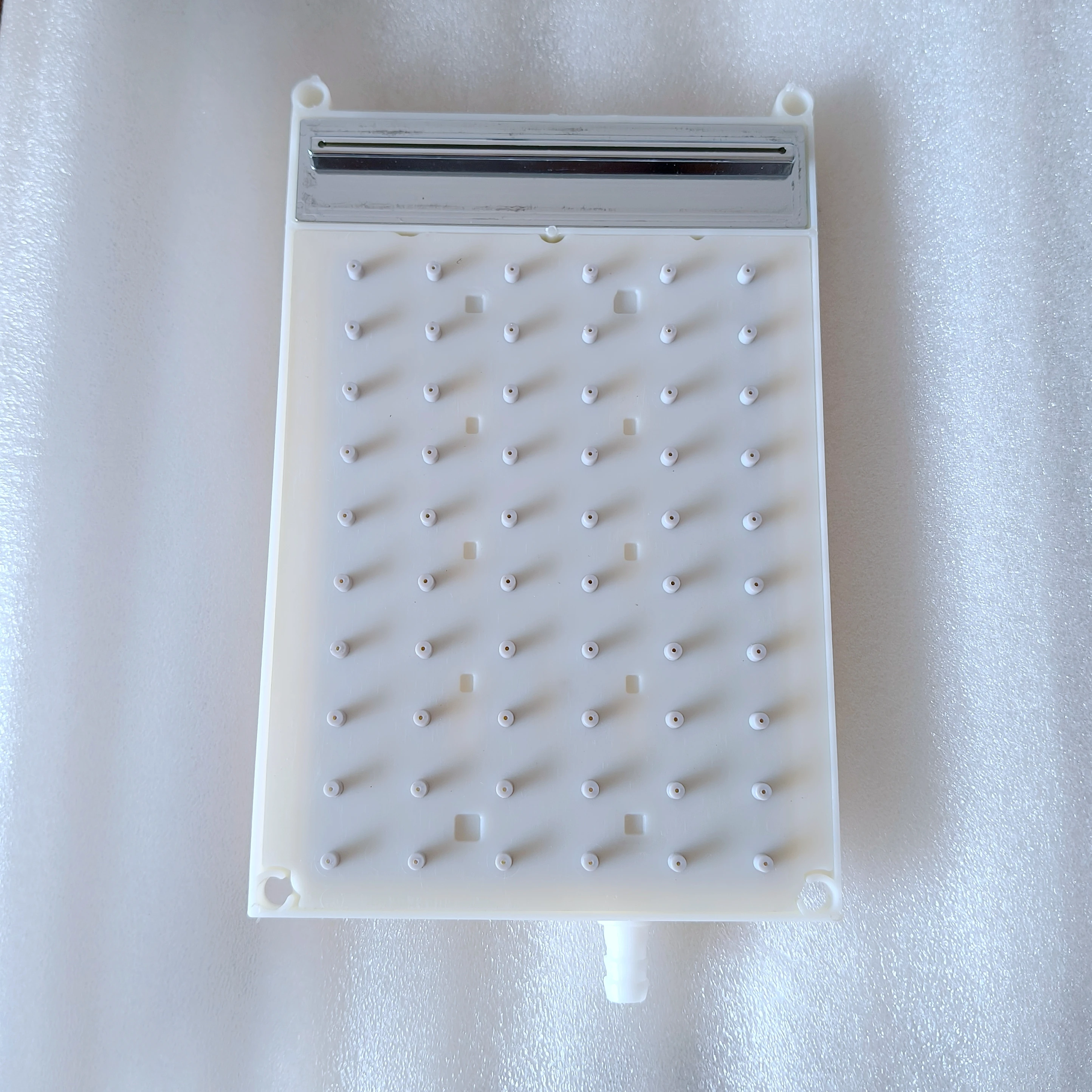 ABS 5 X10 Hole 6X10 10X10 Rectangular Square Round Shower 10mm Intubation Type Interface Top Spray Shower Head Accessories
