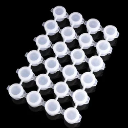 5 Strips for Ink Pigment Containers Empty Paint Strips Paint Pot Pod Strips Arts Crafts Plastic Storage Containers 3ml/5ml