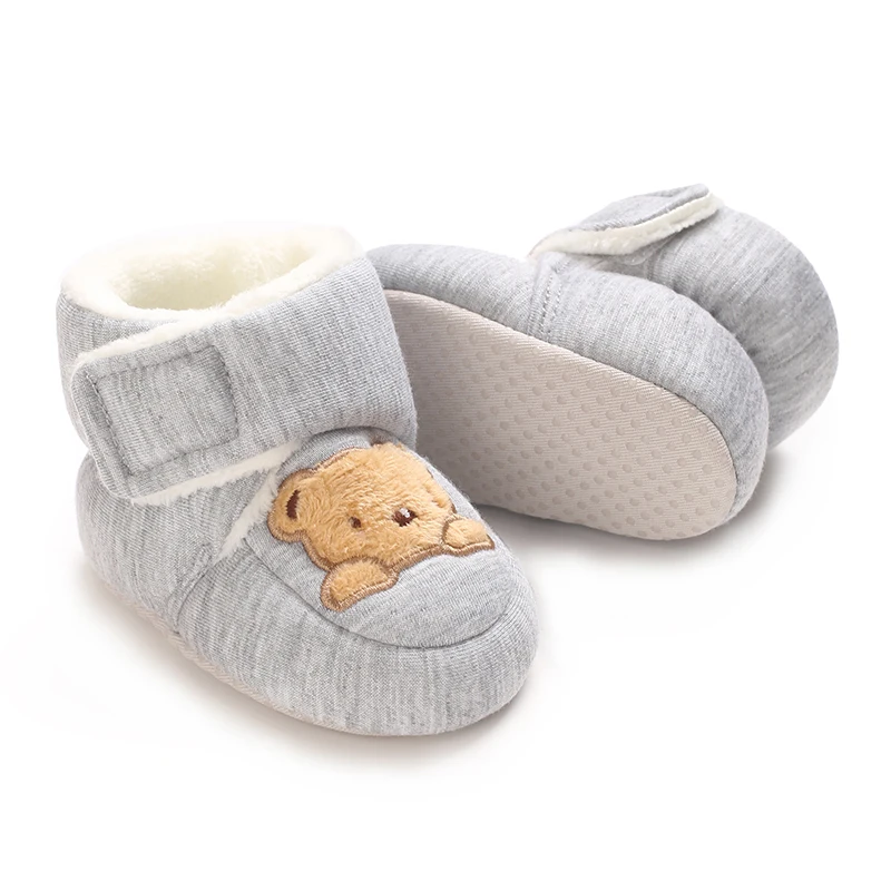 Winter Baby Stiefel Cartoon Weiche Sohle Anti-Slip Warme Kleinkind Schuhe Jungen Mädchen Nettes Kind Walking Booties" ​ ​ – Detail 10