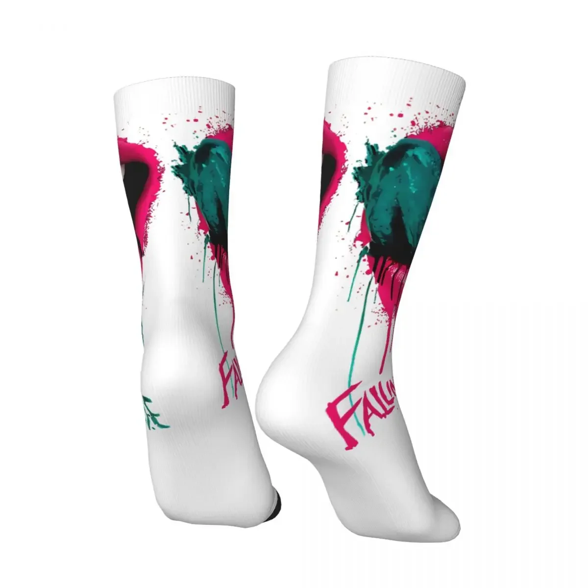 Hip Hop Retro Falling In Reverse For Fans Crazy Men's compression Socks Unisex Falling In Reverse Street Style Sock Boys Gift