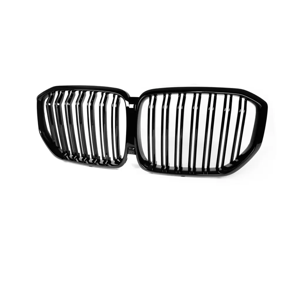 

For BMW X5 G05 X5M F95 Kidney Grille Glossy Carbon fiber Black ABS Color Plastic Front Bumper Auto Decor Grill Car Accessories