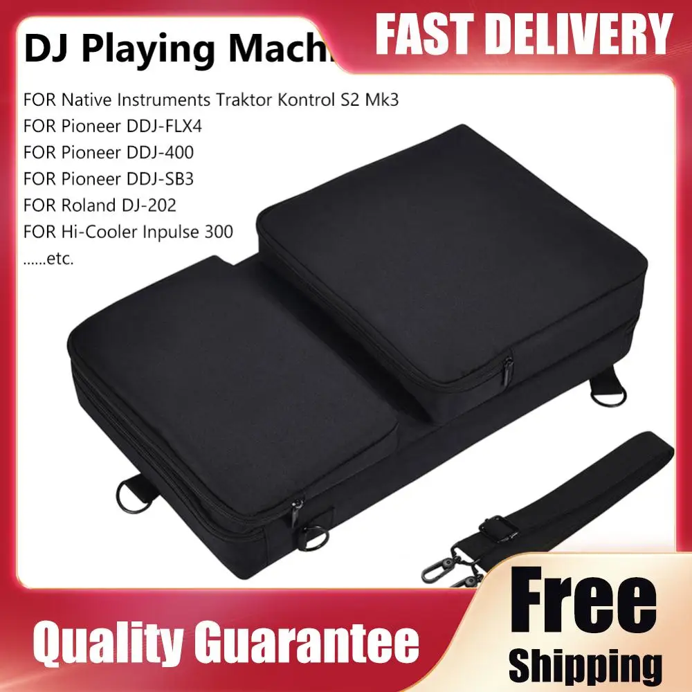 

Портативный защитный чехол для проигрывателей винила, сумка для хранения с плечевым ремнем, аксессуары для Pioneer DDJ-400 DDJ-FLX4