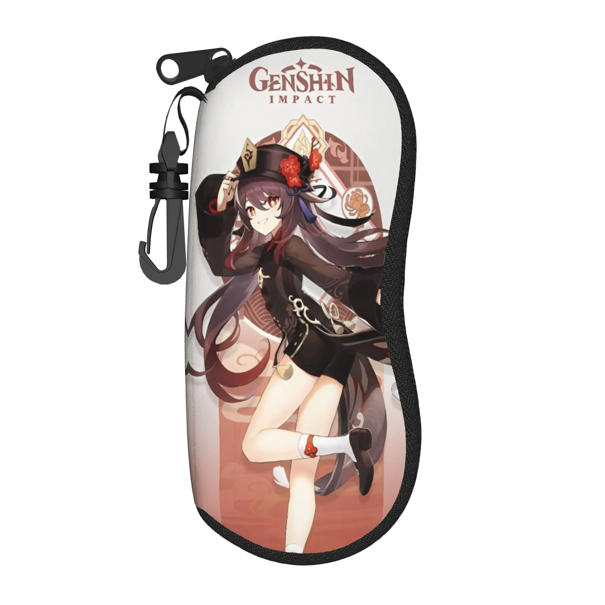 Lovely Cartoon Glasses Case genshin impact game Merchandise  Accessories  Sunglasses Storage Box Ins Style Eyeglasses Box