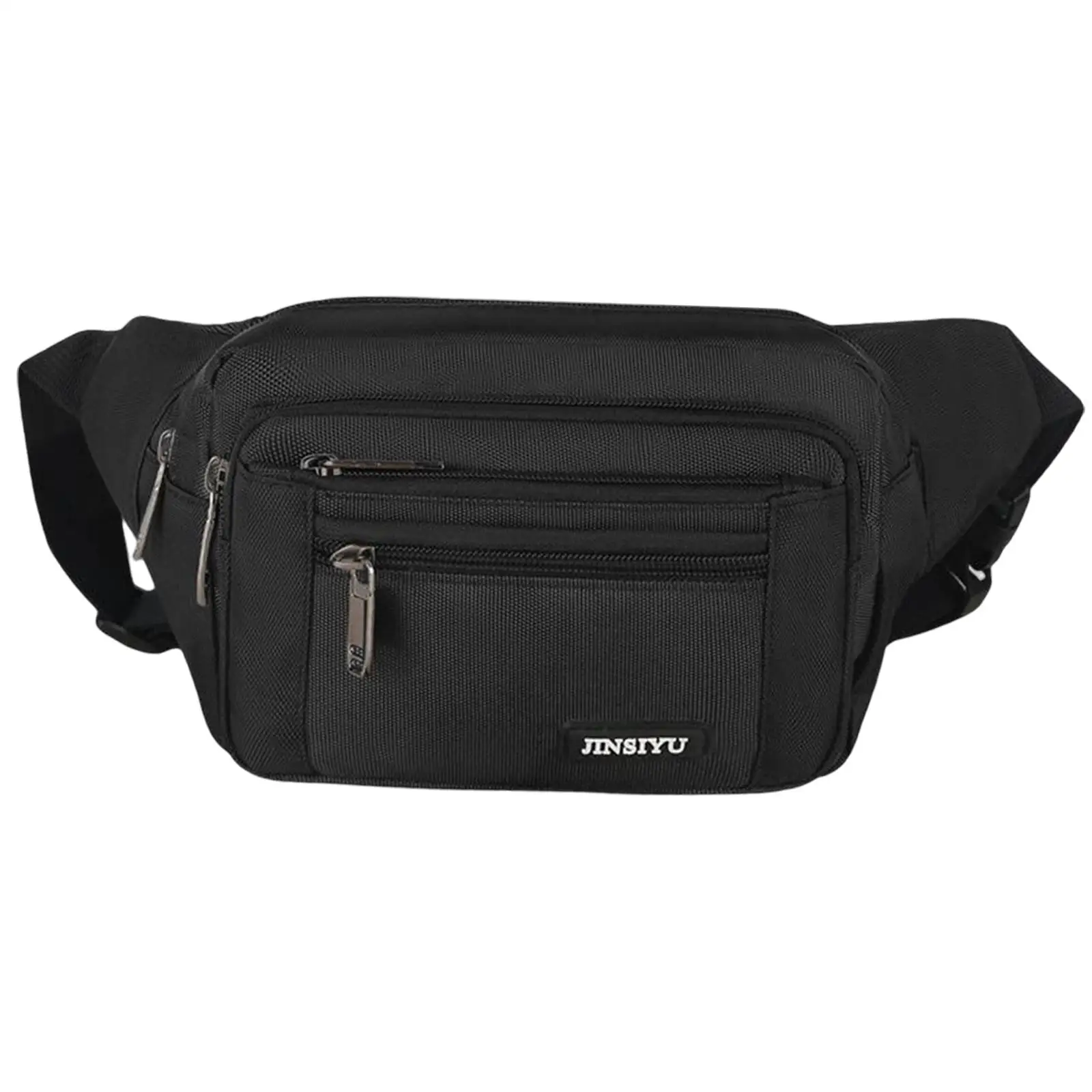 Waterproof Waist Pack for Running Cycling Camping Travel Oxford Cloth Utility Belt Bag with Anti Theft Zipper Pocket