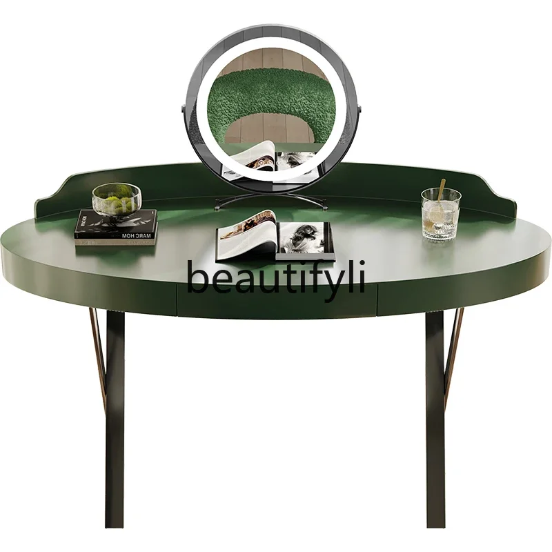 

Dresser desk integrated light luxury modern simple small makeup table