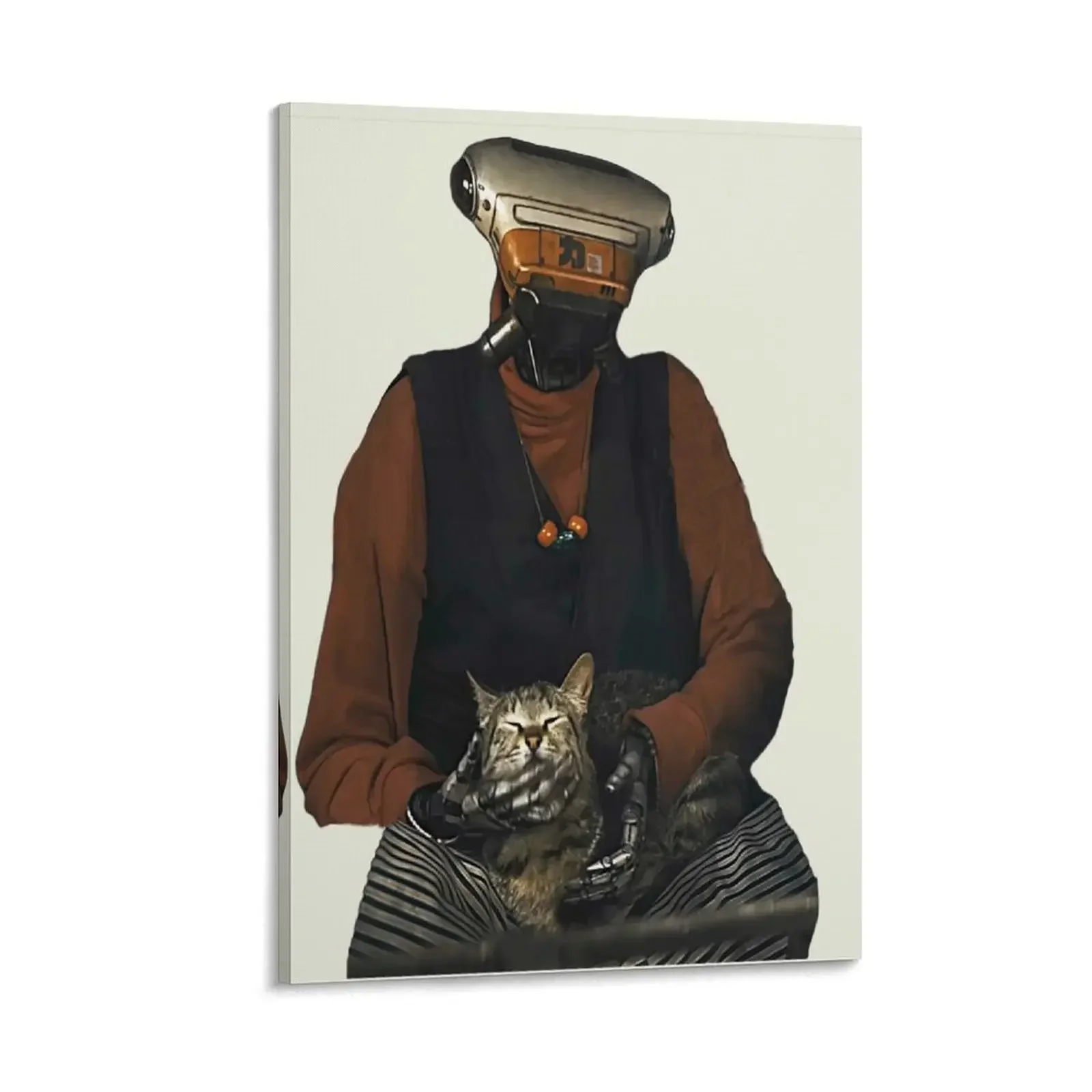 

Cat ROBOT Canvas Painting anime decoration stickers & posters Wall decoration frame modern home decoration