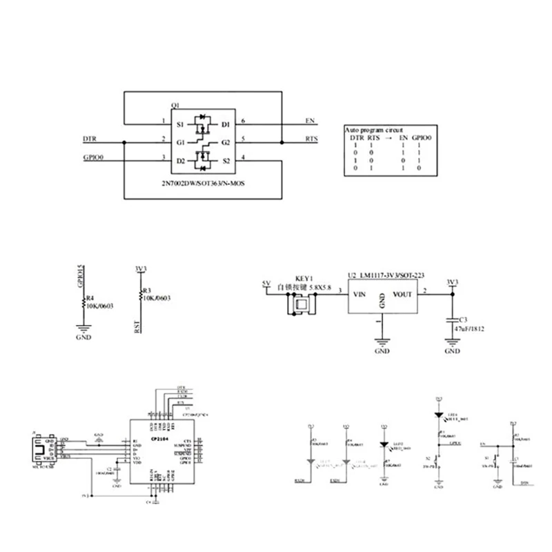 Placa de desenvolvimento de queimador de quadro de teste esp8266, placa de teste esp32, dispositivo de gravação de lote pequeno, para módulo esp8266